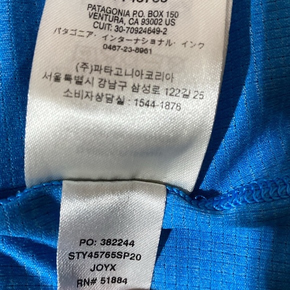 Patagonia Cap Cool Lightweight Shirt Women’s Size XL - Picture 10 of 10